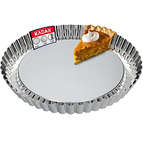 La mejor selección de Moldes para quiche y tarta de frutas disponible en línea. 43 KADAX Molde para tarta, molde para tartaletas de chapa galvanizada y antiadherente, forma de quiche en 3 tamaños, forma redonda para tartas de frutas, forma redonda (30 cm de...