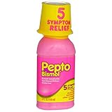 Pepto-Bismol Liquid Original - 4 oz, Pack of 5