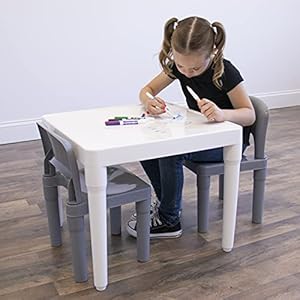 Humblecrewkidsdryeraseplastictableand2setwhitetablegreychairs20x20x17inches12x11x18inches Urban Country Home Decor Humble crew kids dry erase plastic table and 2 set white table grey chairs 20 x 20 x 17inches 12 x 11 x 18 inches urban country home decor