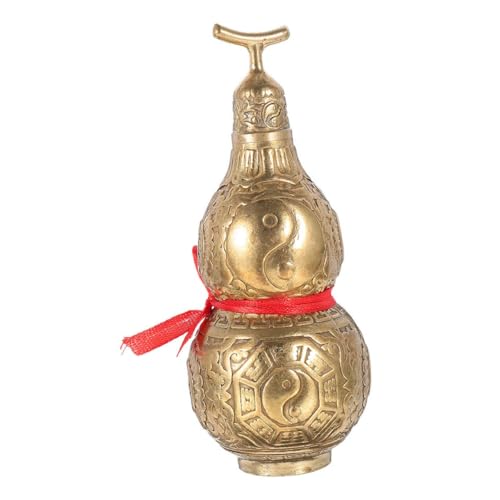 Gourde en cuivre figurine bénédiction cadeau bureau