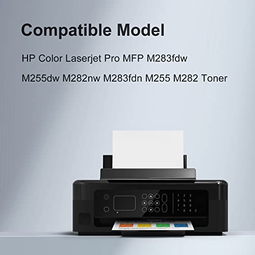 KNOWINK (Con chip) Kompatibel HP 207X für HP Color...