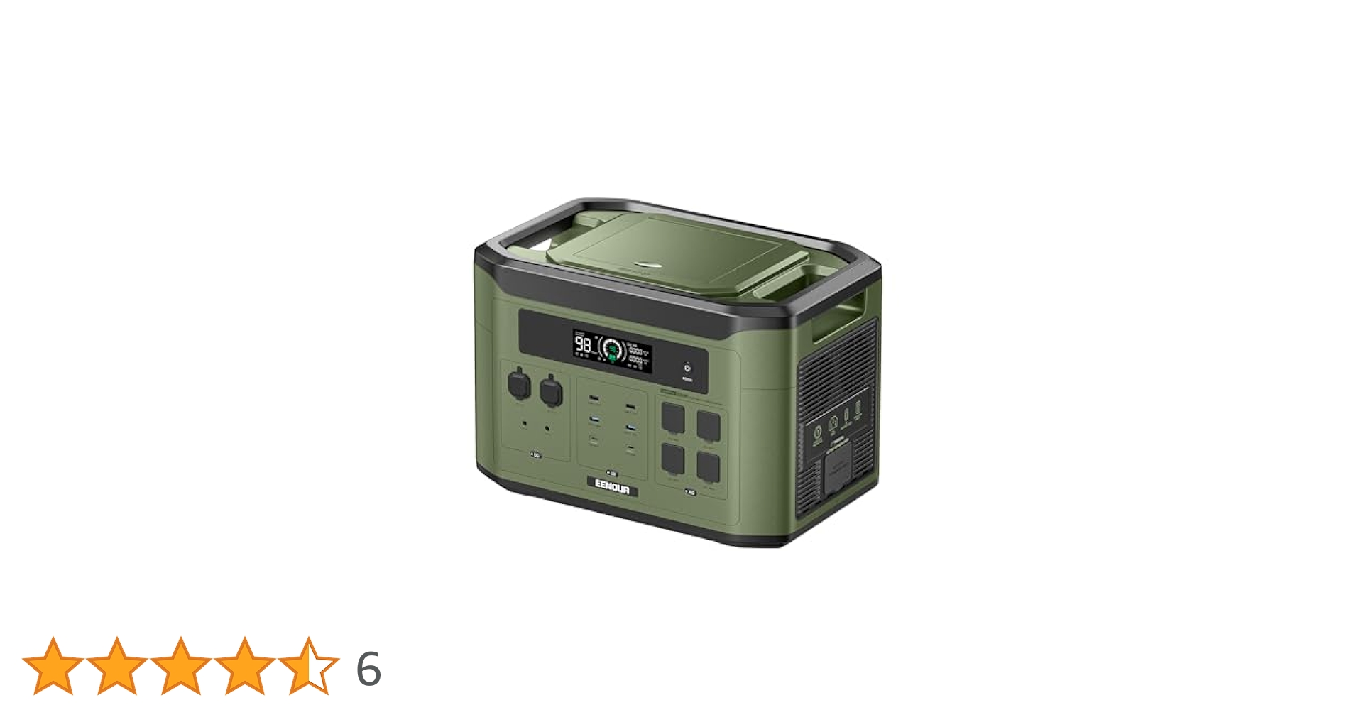 Amazon.co.jp: EENOUR ポータブル電源 F4000 大容量 2048Wh
