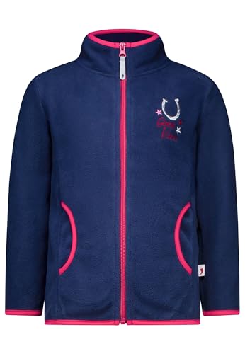 SALT AND PEPPER Mädchen Girls Jacket Horse EMB Fleece-Jacke, True Navy,...