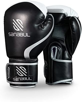 Essential Boxing Gloves Silver 14-oz