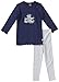 Produktbild Schiesser Mädchen Md Schlafanzug Lang Pyjama, Blau (803-dunkelblau), 104