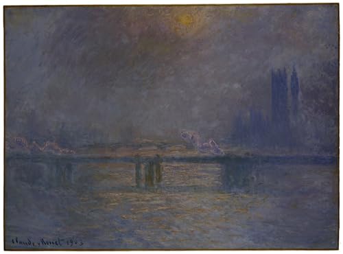 Charing Cross il ponte sul Tamigi de Claude Monet lámina decorativa para salones elegantes