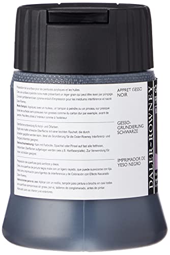 Gesso negro DR en tus proyectos de pintura acrílica y técnicas mixtas sobre madera 2