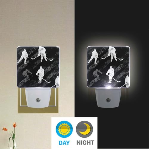 Lámpara nocturna LED con sensor luz crepuscular, 2 piezas miniatura 5