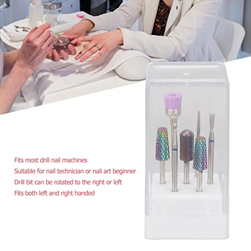 Set de 7 Puntas para Torno de Uñas Acero Inoxidable miniatura 3