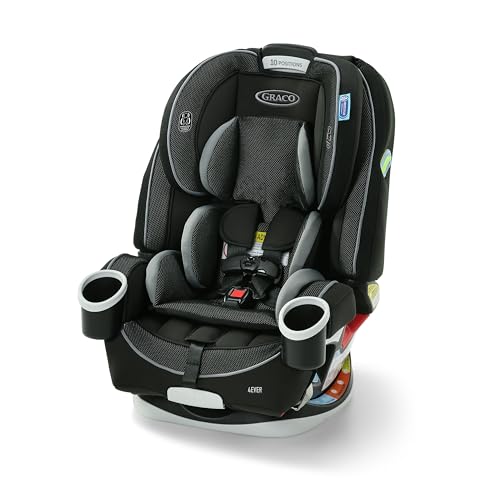 Graco 4Ever All-in-One Convertible Car Seat, 4-in-1 Baby to Big Kid Car Seat from 1.8-54 kg (4-120 lb), ProtectPlus Engineered, Raegen