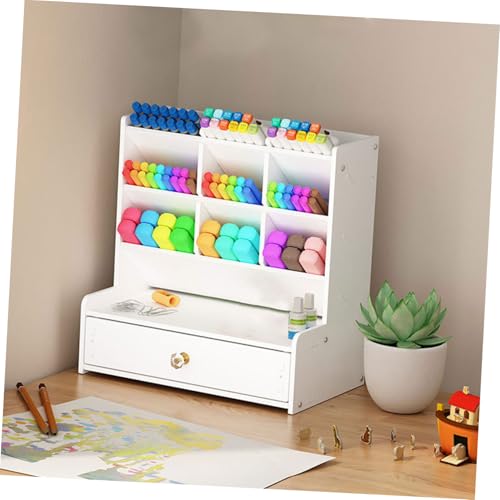 Boîte à stylos de table multi-compartiments pour résoudre le désordre de votre espace - 8