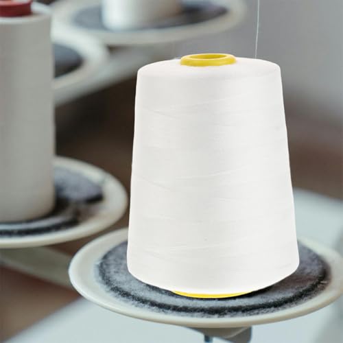 Hilo de Costura de Poliéster Homoyoyo 5000 Yards, 2 Rollos miniatura 6