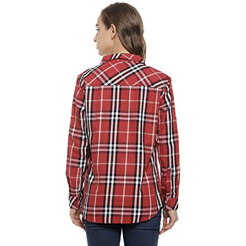 Image of PINACOLADA Women's Checkered Casual Shirt