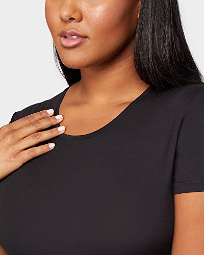 "32 DEGREES Scoop Tee - Black, Large" - Image 3