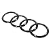 Audi 4M8071802 Sign Tailgate Rings Black Edition Emblem Blackline Logo Black