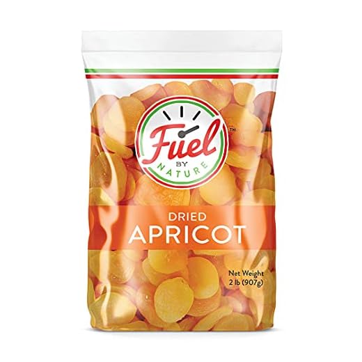 Dried Apricot Fruit Snack by Fuel by Nature, Healthy Snack, No Sugar Added, Dried Fruit Bulk, 2lb Bag