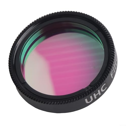Teleskop-Beobachtung, verbessert durch einen 2,5 cm (1 25 Zoll) UHC-lichtblockierenden Filter für tiefe Ansichten