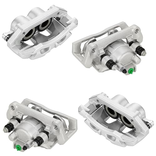 Image of Front & Rear Driver Passenger Disc Brake Caliper Assembly Calipers Compatible with Ram 1500 2011 2012 2013 2014 2015 2016 2017 2018, Replace 18-B5054 18-B5055 18-B4836 18-B4837