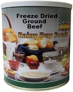 Rainy Day Foods Freeze-Dried Ground Beef 29 oz #10 Can - 24 Servings