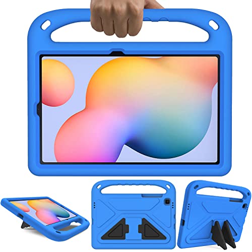GOZOPO Etui dziecięce do Samsung Galaxy Tab S6 Lite (2024/2022/ 2020) SM-P620/ SM-P625/ SM-P613/ SM-P619/ SM-P610/ SM-P615 - lekkie i odporne na wstrząsy etui z uchwytem