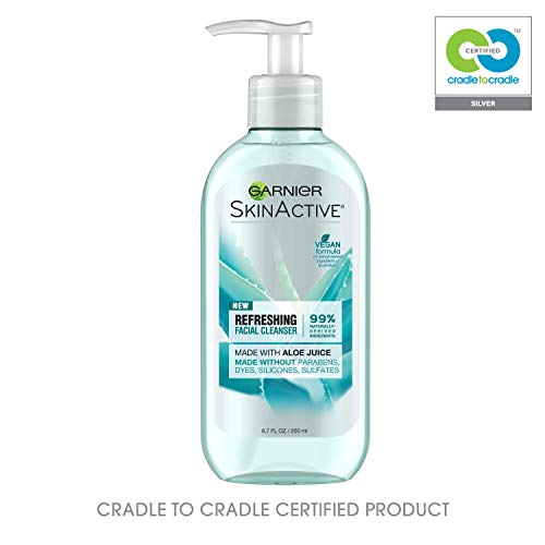 Garnier SkinActive Face Wash with Aloe Juice, For Dry Skin, 6.7 fl. oz