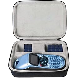 Khanka Funda rígida Estuche para Dymo LetraTag LT-100H/LT-100H+ Plus Impresora de Etiquetas Rotuladora Portátil Teclado ABC (Solo Caso)