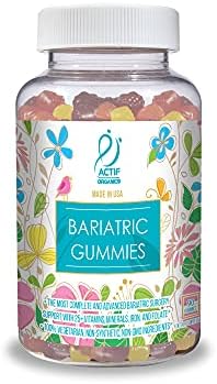 ACTIF Bariatric Multivitamin Gummies with 25+ Organic Vitamins and Minerals for Bariatric Surgery, Advanced Formula - 90 count