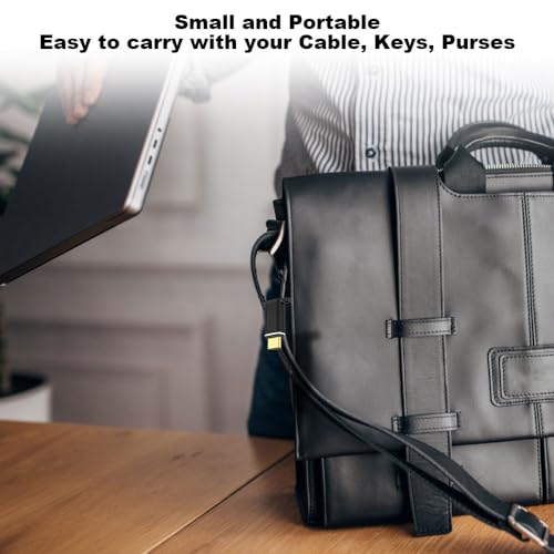 AXFEE 2PCS Light-ning to USB-C Adapter, USB-C Adapter Lighting Cable to USB Type C Adapter with Fast Charging and Data Syncing, Compatible with iPhone 15, iPad, MacBook, Samsung Galaxy, Type C Devices - Image 7