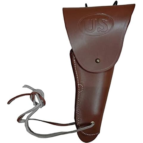 warreplica US WWII .45 Brown Hip M1916 Colt 1911 Holster: Marked US - Reproduction Cover