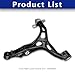 HAWK BROTHER Control Arm, Replacement For Front Right Lower Control Arm Compatible With 2011-2015 Dodge Durango, 2011-2015 Jeep Grand Cherokee - Passenger Side