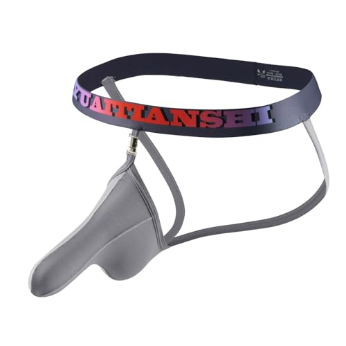Genérico Suspensorio Hombre Sexy Elegante Talla Grande Tangas Originales Ligeras Graciosos Jockstrap Transpirable Eróticos Divertidos Suspensorio Clásicas Cómoda