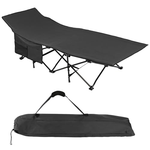 Lit de camping pliable - Lit de camping - Lit pliant - Chaise longue - Lit de camp -... | bol