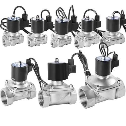 Válvula solenoide 1-1/2 AC220V de acero inoxidable 2A-40B NC 3