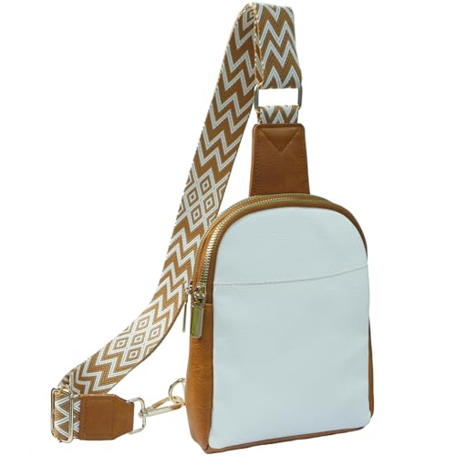 Mujer Bolsa de Pecho,Mochila Bandolera Mujeres,Impermeable Sling Bag Chest Bag Pequeña Bolso...