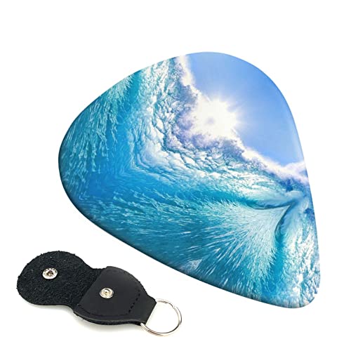 Ocean Lot de 6 médiators pour guitare acoustique, guitare électrique, basse, ukulélé – fins, moyens et épais - Les Beatles, Paul McCartney, John Lennon, RIngo Starr, George Harrison Ocean Lot de 6 médiators pour guitare acoustique, guitare électrique, basse, ukulélé - fins, moyens et épais