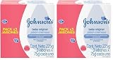 Jabón en Barra para bebé JOHNSONS Original 75 gr 3-Pack (Paquete de 2)