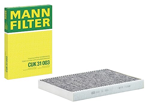 MANN-FILTER CUK 31 003 Innenraumfilter – Pollenfilter mit Aktivkohle – Für