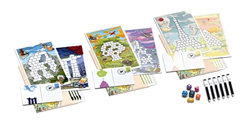 Roll to The Top - Juego de mesa Roll and Write 1-6 jugadores miniatura 2