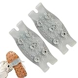 Picos para Calzado - 2 Piezas Invisibles Antideslizantes,Grapas De Tracción para Calzado En Hielo Y Escalada,para Hombre y Mujer en Escalada, y Montañismo de Aventuras al Aire Libre