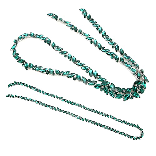 Tnfeeon Catena di Rifiniture con Strass di