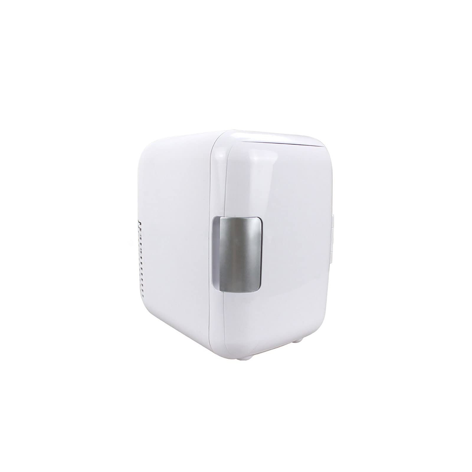 Beverage refrigerator Mini Fridge Cooler And Warmer Car Refrigerator Food Drink Milk Skincare Storage Fridge For Car Travel Dorm Camping(White)