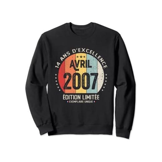 14 años, cumpleaños, niño, niña, regalo de mayo de 2007. Sudadera