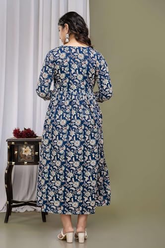 Image of Maternity Feeding Kurtis for Women Cotton - Zip Access Nursing Dress | Comfortable Pregnancy Wear | Stylish Feeding Kurti | Soft Cotton Maternity Dresses for Womens