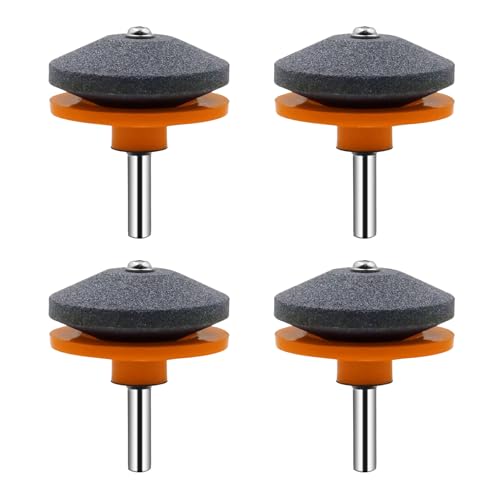Schärfer für stumpfe Klingen von Rasenmähern 4 Stück, messerschärfer für jede elektrische...