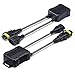 Xprite LED Headlight Canbus Anti-Flicker Harness| Bulbs Resistor Decoder Error Free Conversion Kit for H8 H9 H11 (1 Pair)