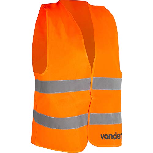 Colete Refletivo sem Bolso Laranja Cv101 Vonder