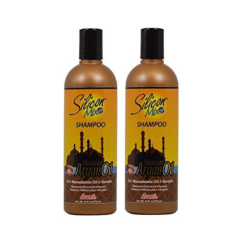 Silicon Mix Moroccan Argan Oil Shampoo 16oz by Silicon Mix Silicon Mix Moroccan Argan Oil Shampoo 16oz by Silicon Mix