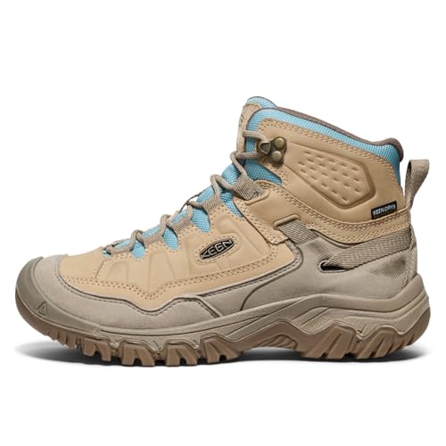 Image of KEEN Women's Targhee 4 Mid Height Durable Comfortable Waterproof Hiking Boots