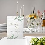 Wedding Wooden Stand 5x7 Inch,Bridal Shower Wooden Sign,Wedding Welcome Table Sign,Please Take One Sign,Baby Shower Sign,Thank You For Coming Gifts - Image 3