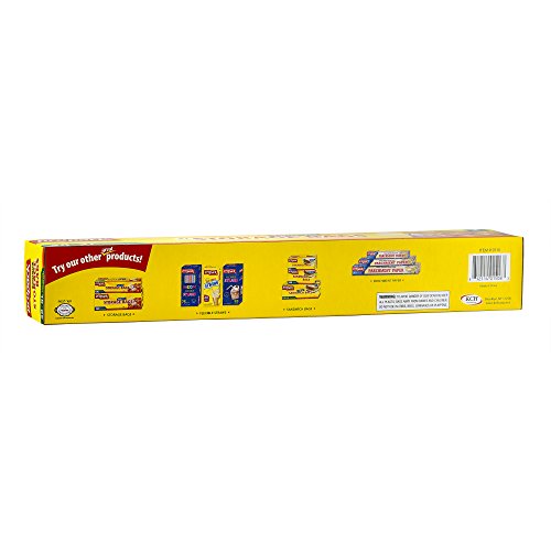 ProPack Disposable Plastic Storage Bags With Original Twist Tie, XL 2 Gallon Size, 120 Bags, Great For Home, Office, Vacation, Traveling, Sandwich, Fruits, Nuts, Cake, Cookies, Or Any Snacks (4 Packs)